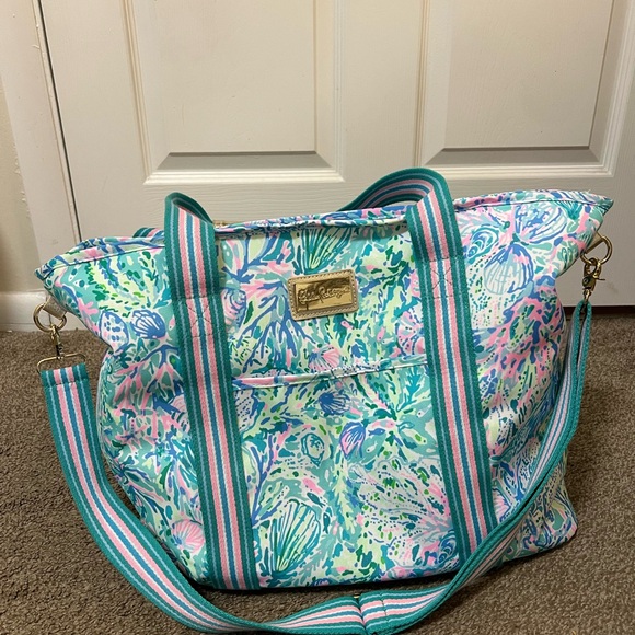 Lilly Pulitzer Handbags - Lilly Pulitzer Multicolor Tote Bag - Beach  Bag